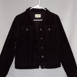 Universal Thread Women Colduroy Jacket Size S  Dark Purple